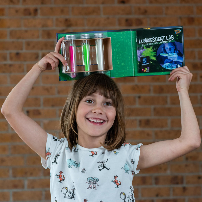 Luminescent Lab Glow in the Dark Chemistry Kit