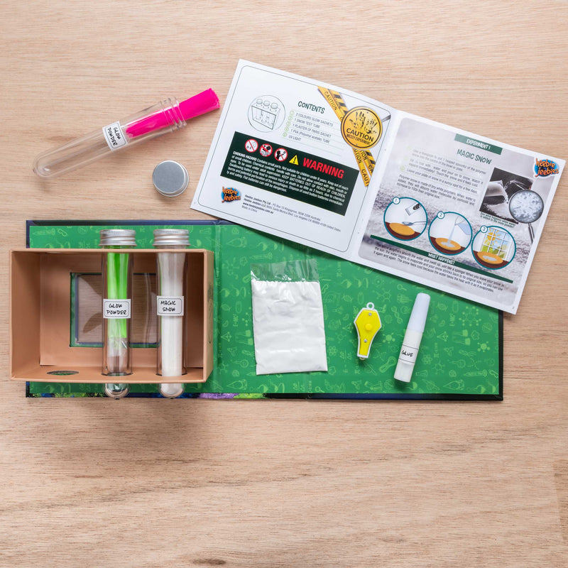 Luminescent Lab Glow in the Dark Chemistry Kit