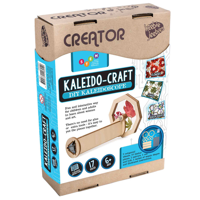 Heebie Jeebies creator kit Kaleido craft DIY kaleidoscope
