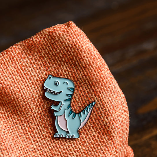 Dinosaur Enamel Pins - Heebie Jeebies