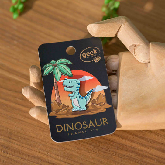 Dinosaur Enamel Pins - Heebie Jeebies