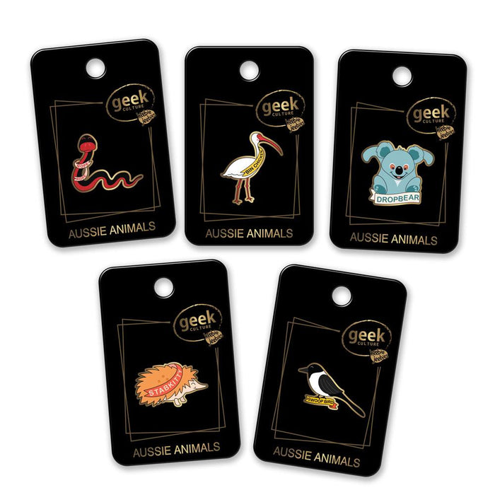 Heebie Jeebies | Aussie Animal Memes Enamel Pin