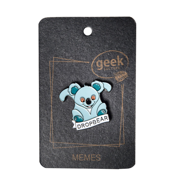 Aussie Animal Memes Funny Enamel Pins - Heebie Jeebies