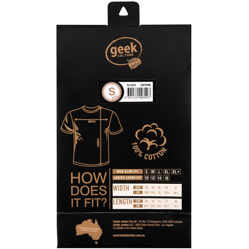 Heebie Jeebies Caffeine Molecule Shirt