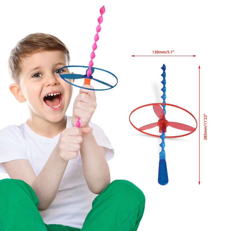 Flying Wing Prop Top Spin and Fly Toy