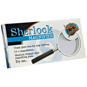 Heebie Jeebies | Sherlock Magnifier Metal Magnifying Glass 75Mm