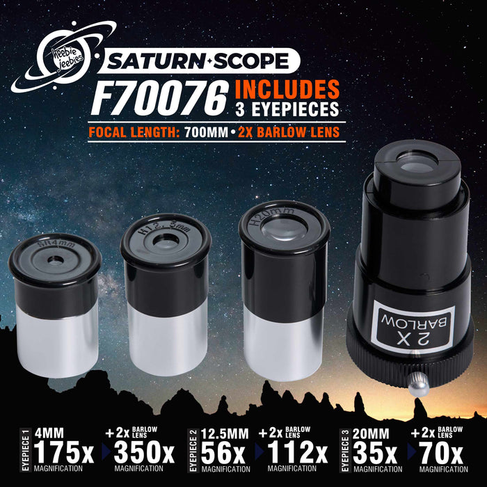 Saturn Scope Beginner Kids Telescope lens satus