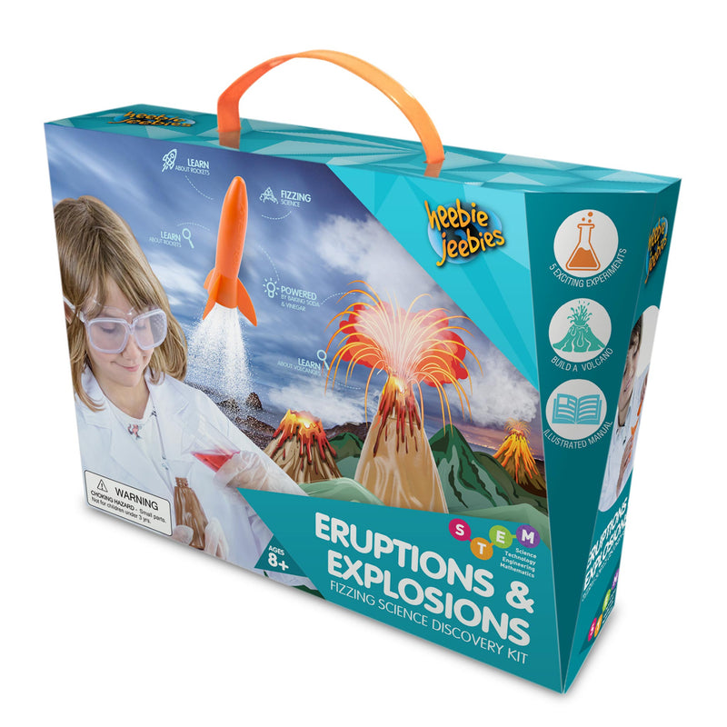 Heebie Jeebies Eruptions and Explosions Science Kit
