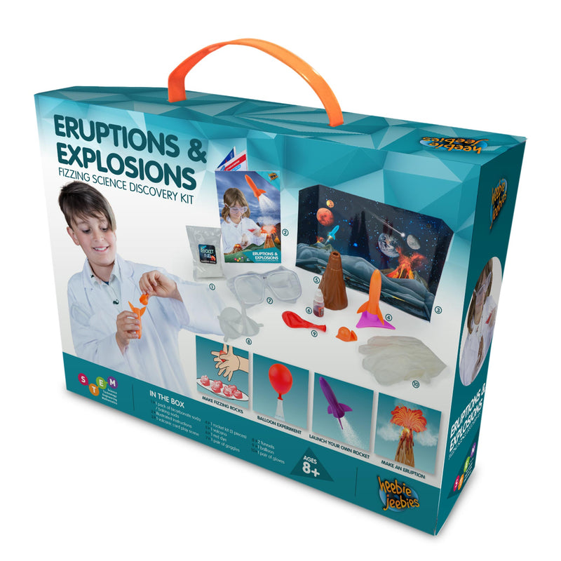 Heebie Jeebies Eruptions and Explosions Science Kit