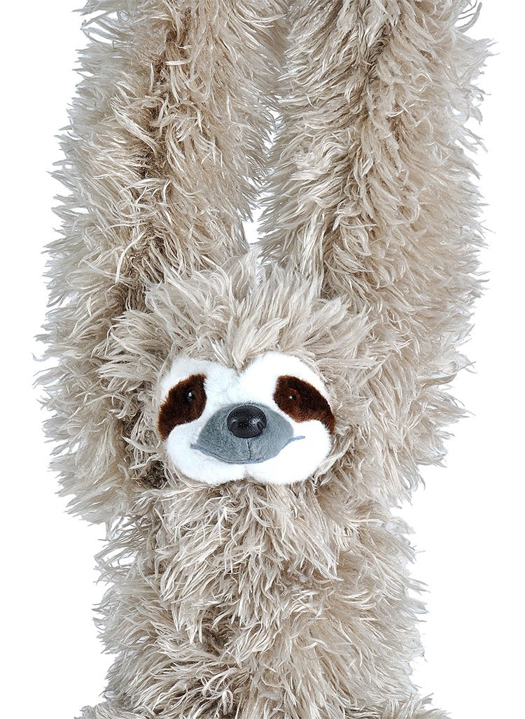 Hanging 3 Toed Sloth Plush soft toy