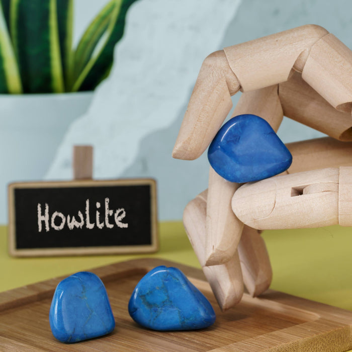 Howlite Tumbled Gemstones