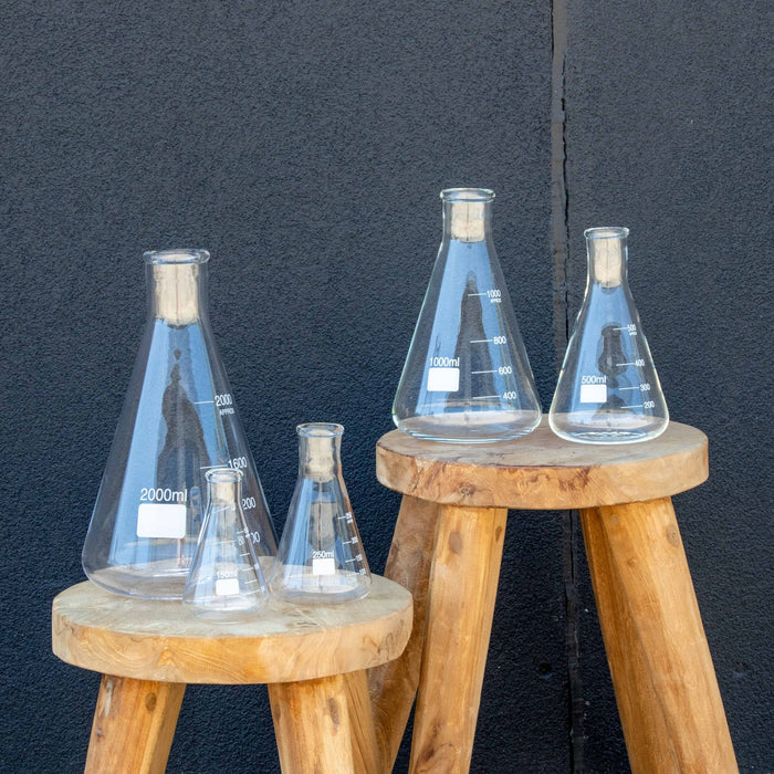 Conical Flask 500ml  Erlenmeger With Graduations