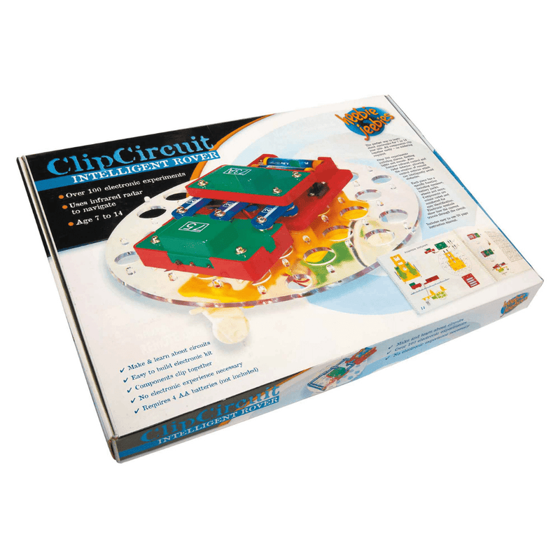 Clip Circuit Intelligent Rover Programmable Electronic Vehicle Kit packaging
