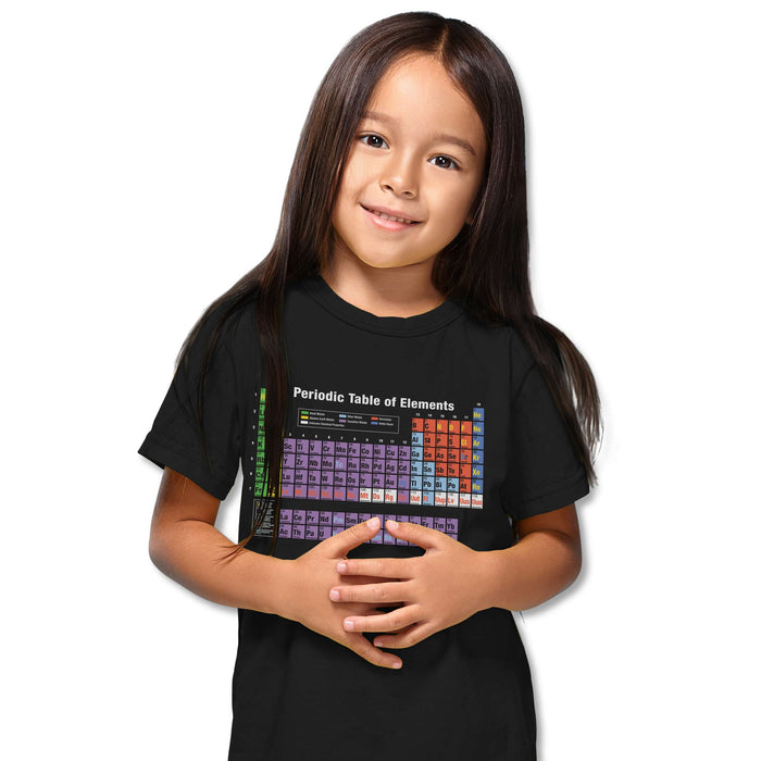 Periodic Table Of Elements Kids Shirt Size 8