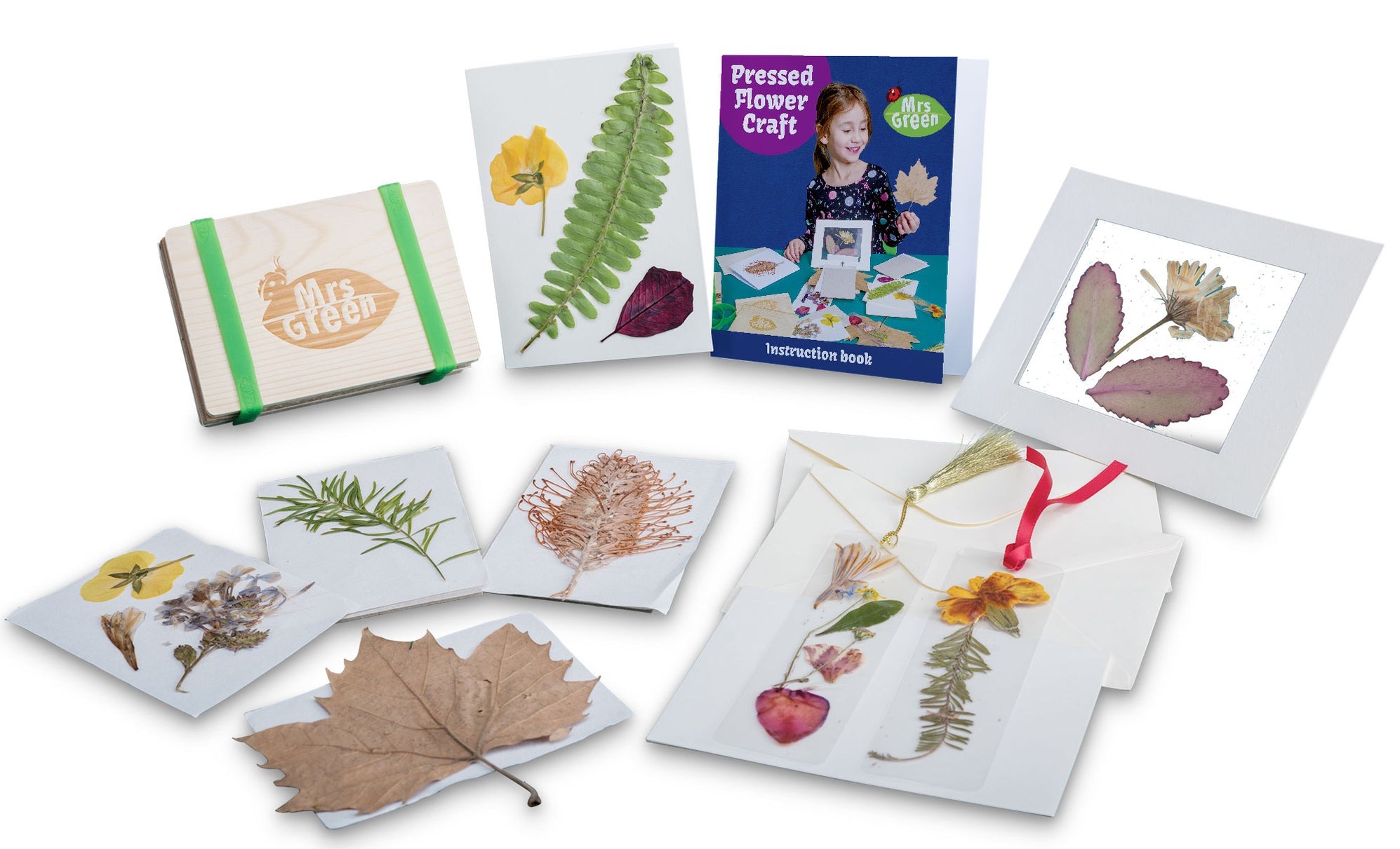 Mrs. Green Pressed Flower Craft DIY Kit — Professor Plums
