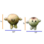 Celestial buddies plush toys size Pluto and Charon