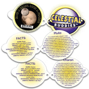 Celestial buddies plush toys facts Pluto and Charon