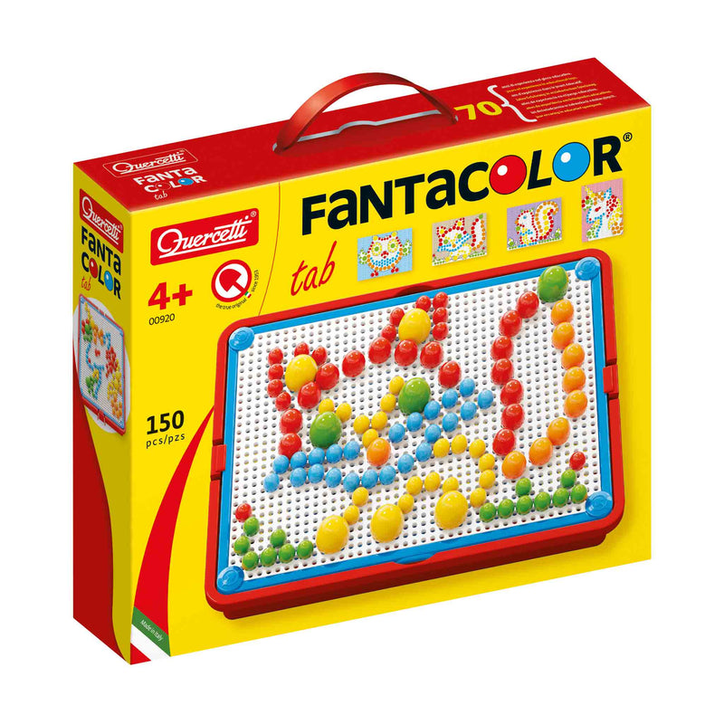 Quercetti FantaColor Mosaic Pegboard Toy