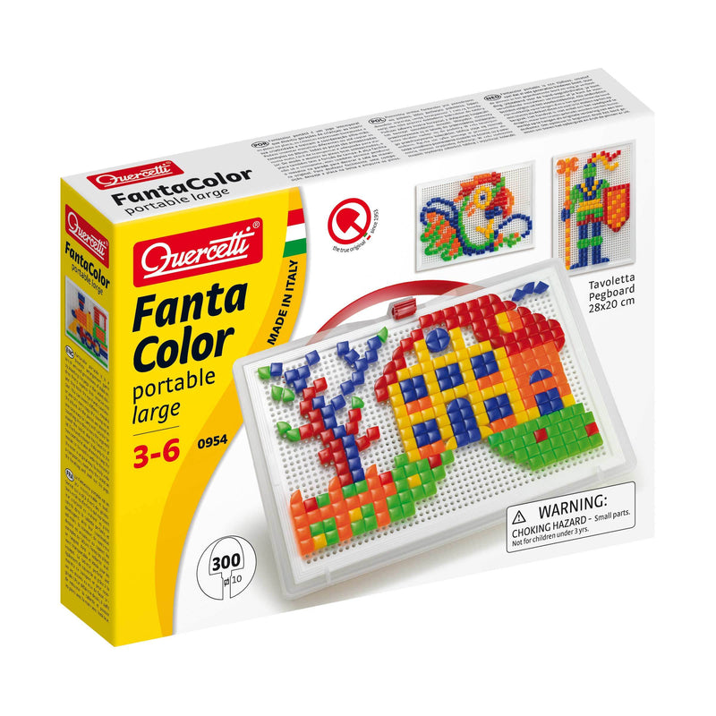Quercetti FantaColor Mosaic Pegboard Toy