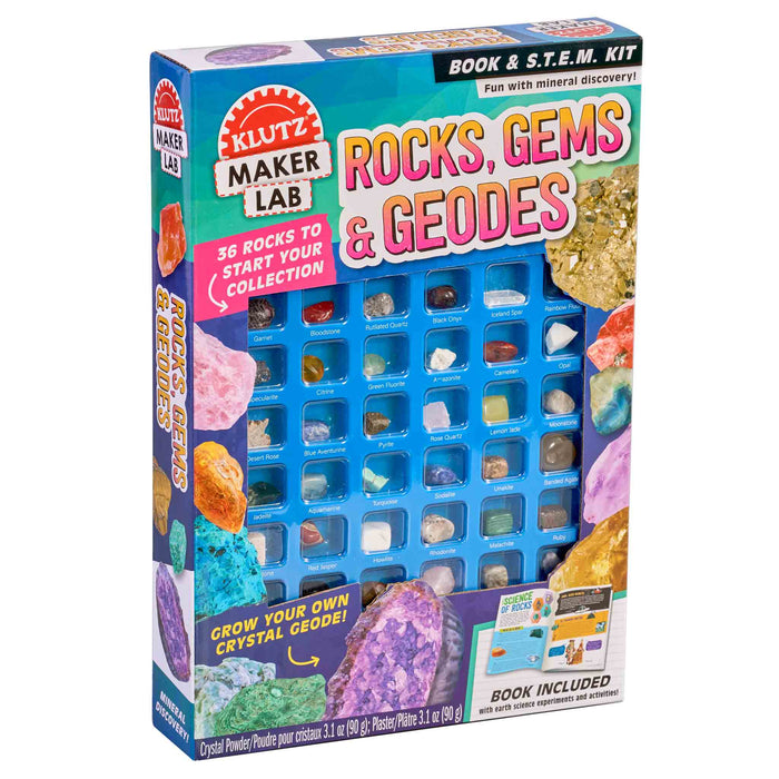 Maker Lab Rocks Gems and Geodes