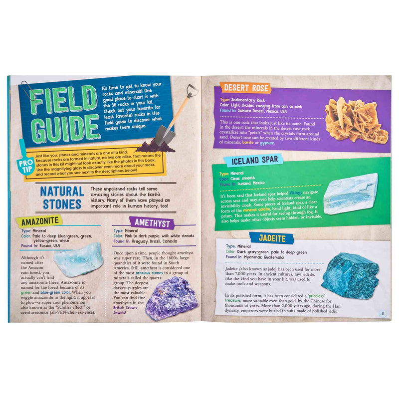 Maker Lab Rocks Gems and Geodes