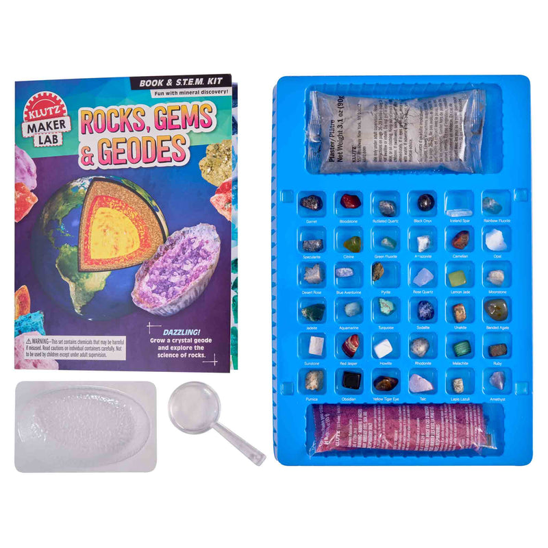 Maker Lab Rocks Gems and Geodes