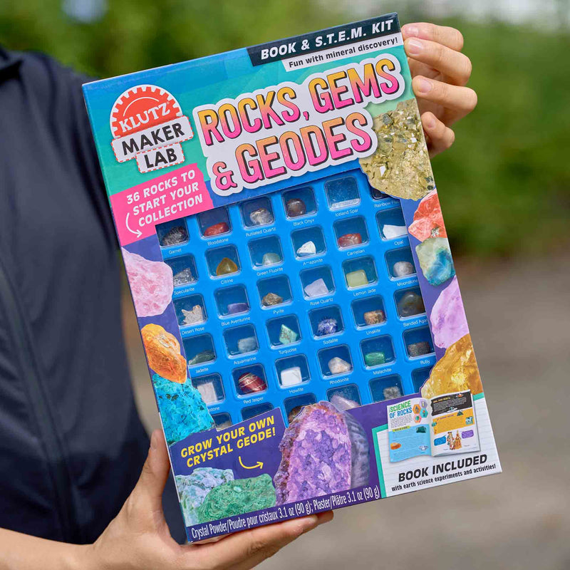 Maker Lab Rocks Gems and Geodes