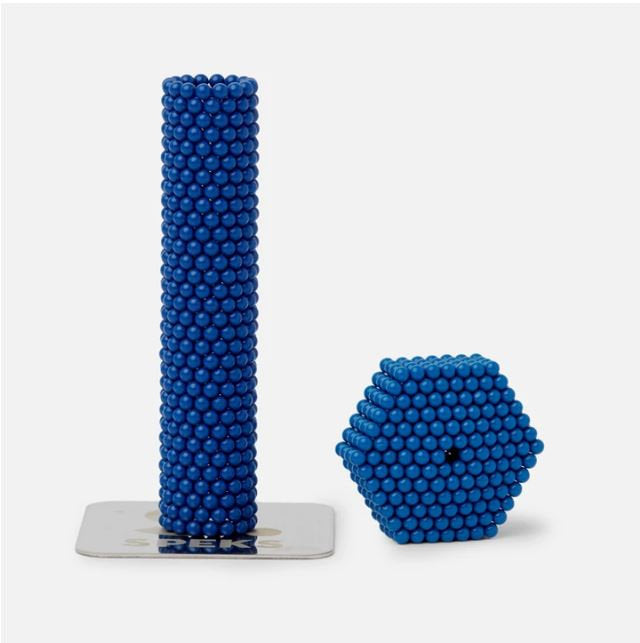 SPEKS Magnetic Balls 512 Miniature Construction Magnets Matte Royal Blue
