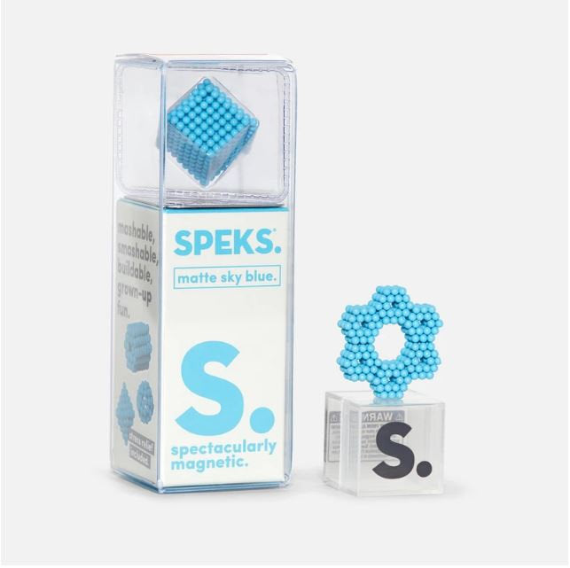 SPEKS Magnetic Balls 512 Miniature Construction Magnets Matte Skyblue