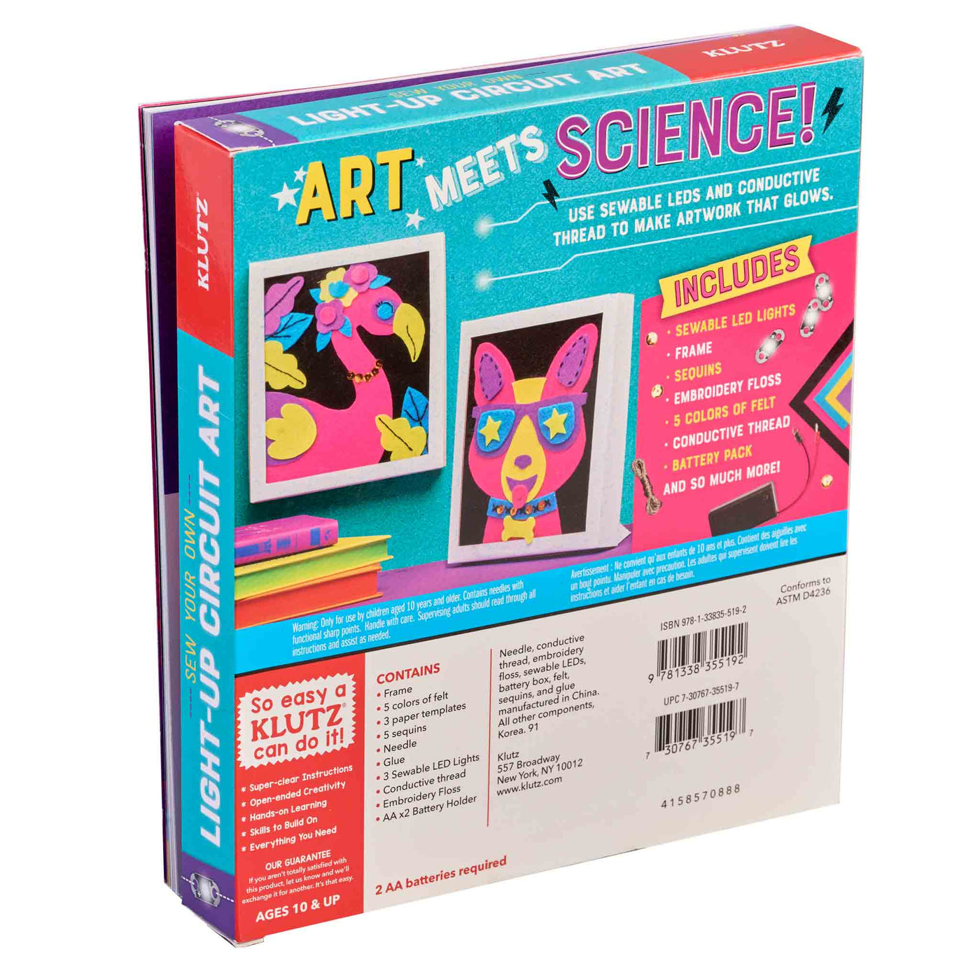 Sew Your Own Circuit Art Science Kit — Professor Plums