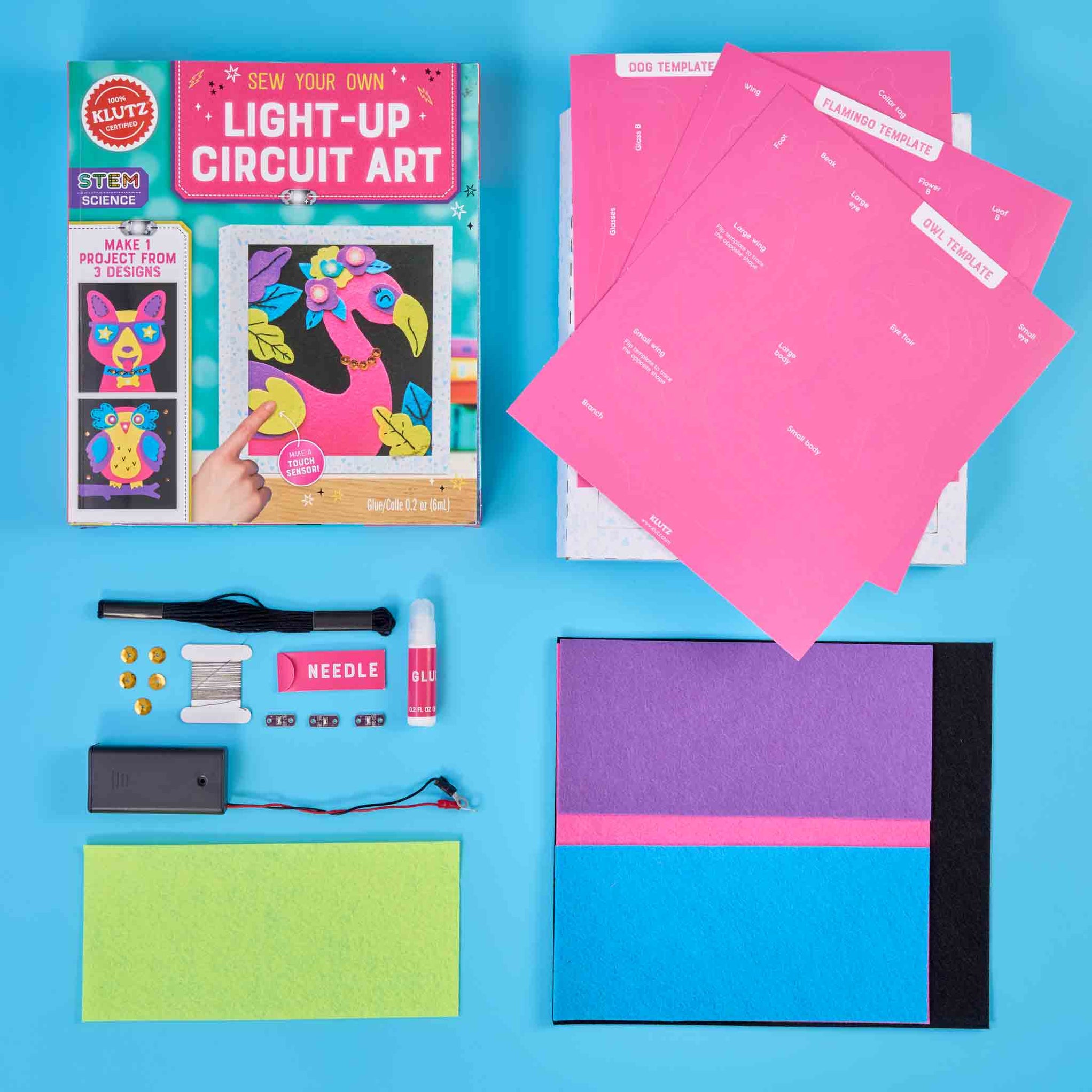 Sew Your Own Circuit Art Science Kit — Professor Plums