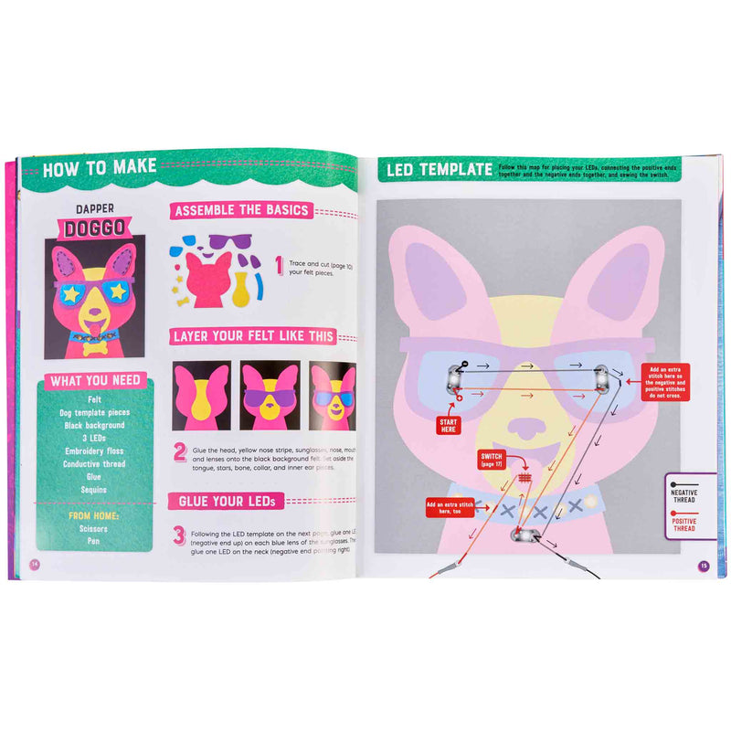 Sew Your Own Circuit Art Science Kit