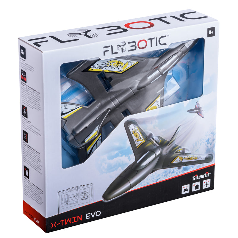 Silverlit X-twin Evo Remote controlled plane slanted box image