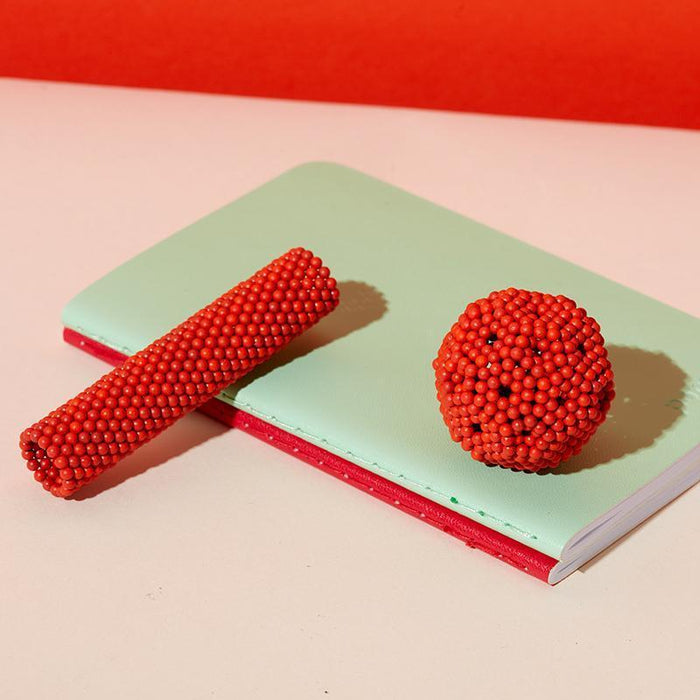 SPEKS Magnetic Balls 512 Miniature Construction Magnets Matte Scarlet