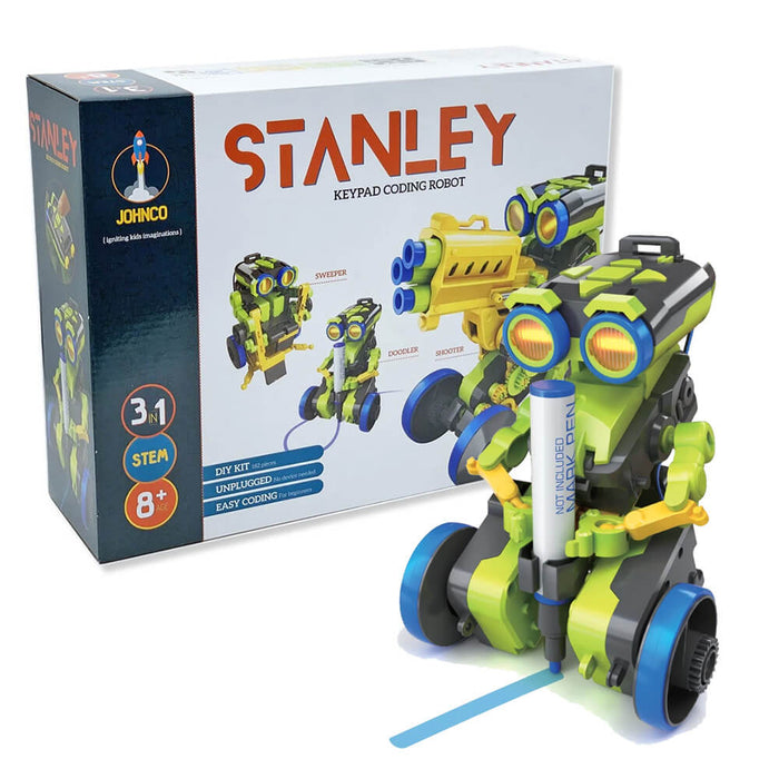 Stanley 3-in-1 Keypad Coding Robot