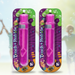 Two packages of 'Touch a Bubble' bubble wands with colorful packaging from heebie jeebies