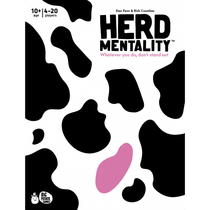 herd mentality board game front packaging 
