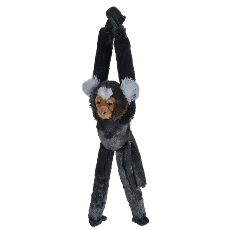plushing hanging marmoset front view 