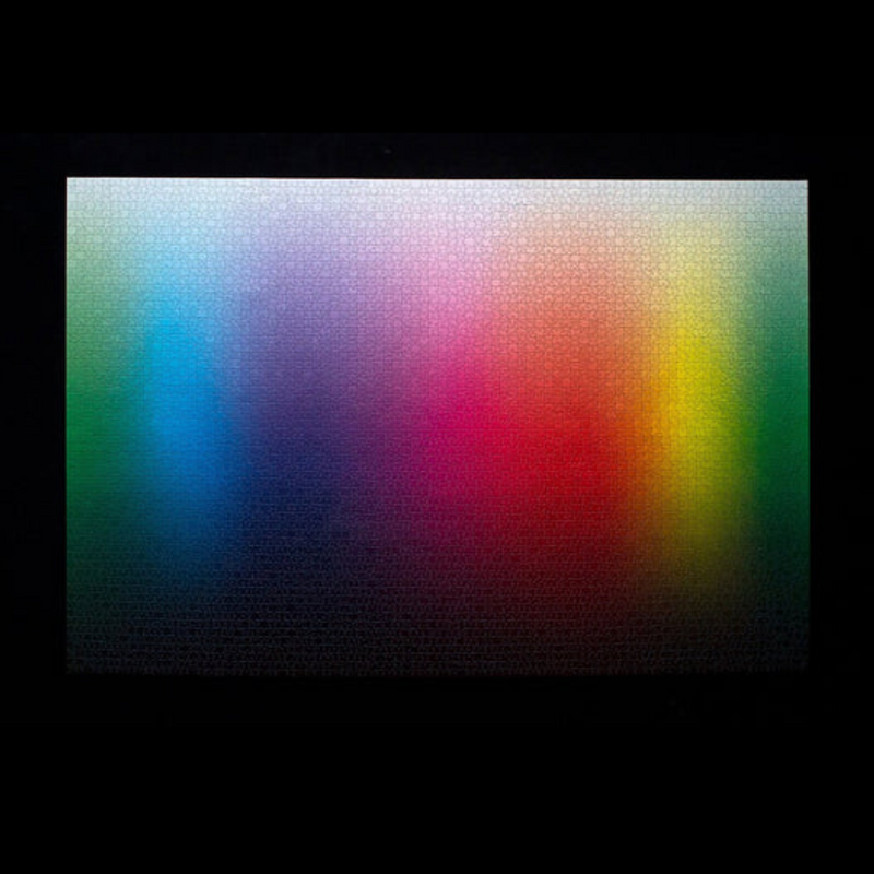 Clemens Habicht 5000 Colour Puzzle completed