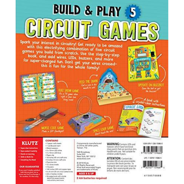 Circuit Games Book & Maker Kit