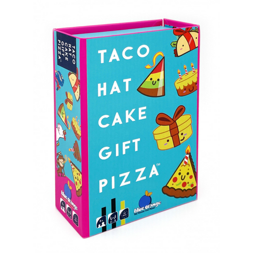 Taco Hat Cake Gift Pizza Card Game front packaging 