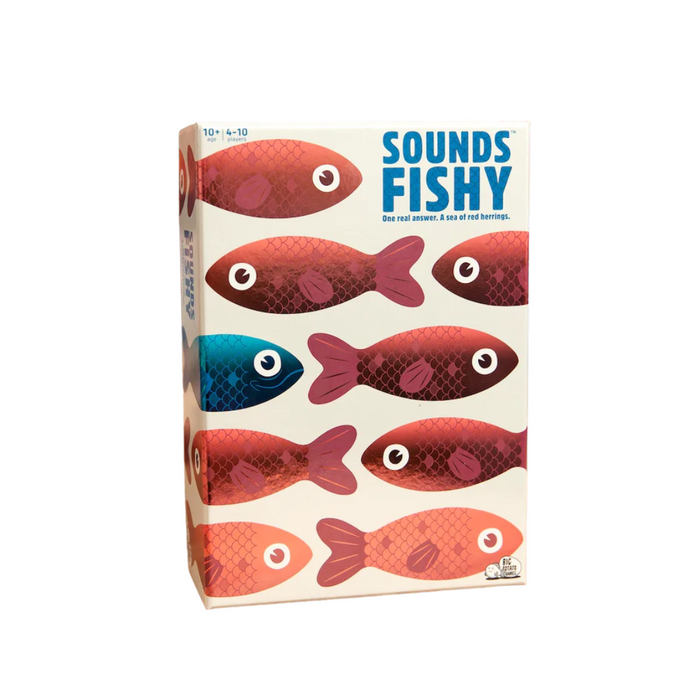 sounds fishy front packaging 