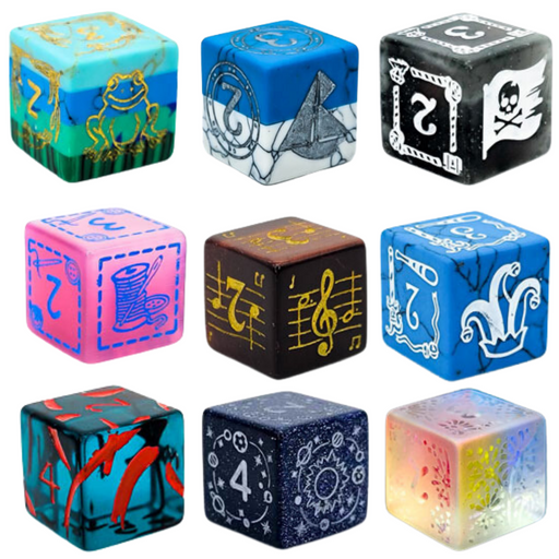 glyphic blind bag series 3 collectible mystery dice options
