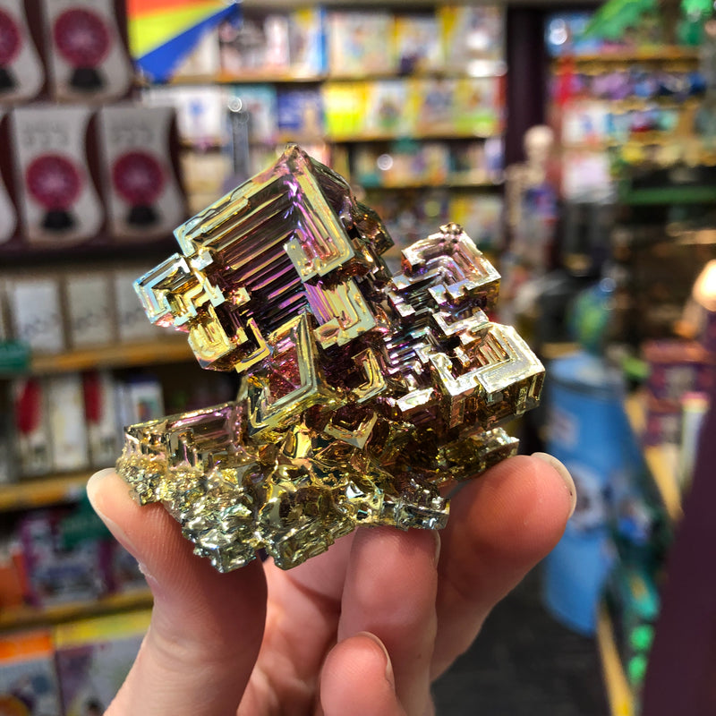 Geodiscoveries Bismuth Crystal Lab Grown Large