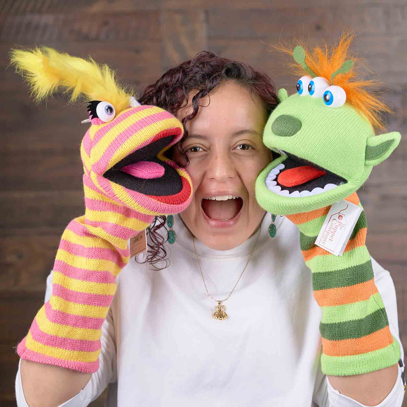 The Puppet Company Sockettes - Knitted Sock-like Puppets