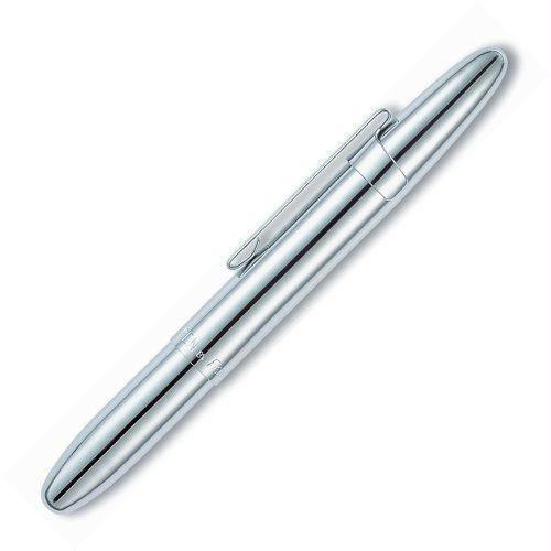 Fisher | Chrome Bullet Pen With Clip
