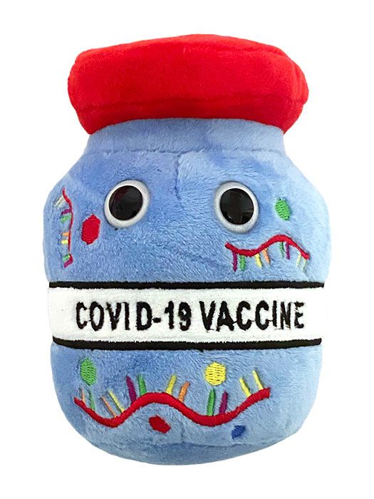 COVID 19 Vaccine Giant Microbe Plush