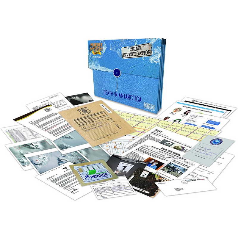 Murder Mystery Party Case Files: Death In Antarctica