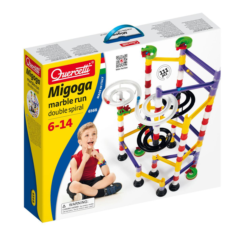 Quercetti | Migoga Double Spiral Marble Run