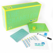 chameleon bluffing game packaging and contents 